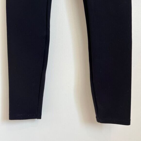Aritzia Wilfred Women Size XS Italian Fabric Black Pull on Leggings Pants Lounge - Picture 14 of 15